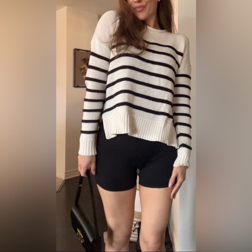 Black biker shorts
